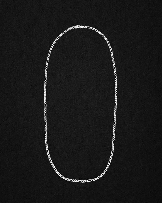 Classic Sterling Silver Chained Necklace