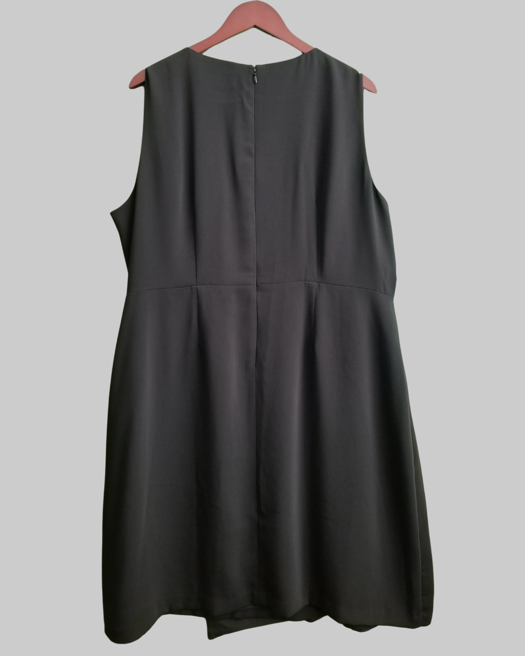 Loft Plus  Knee Length Black Dress