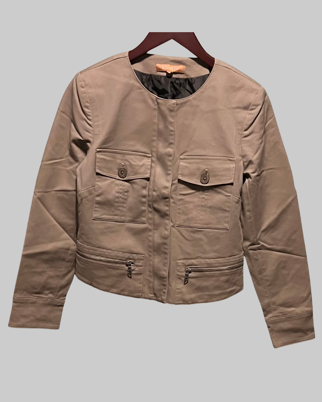 Ellen Tracy Khaki Women's Jacket
