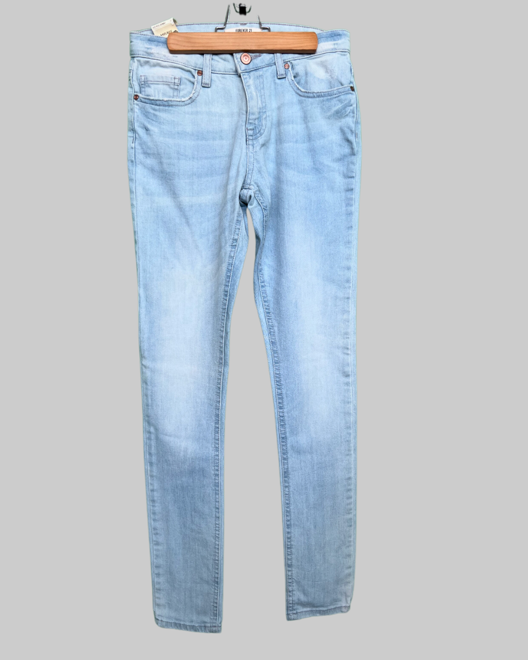 Forever 21 Mid Rise Skinny Jeans