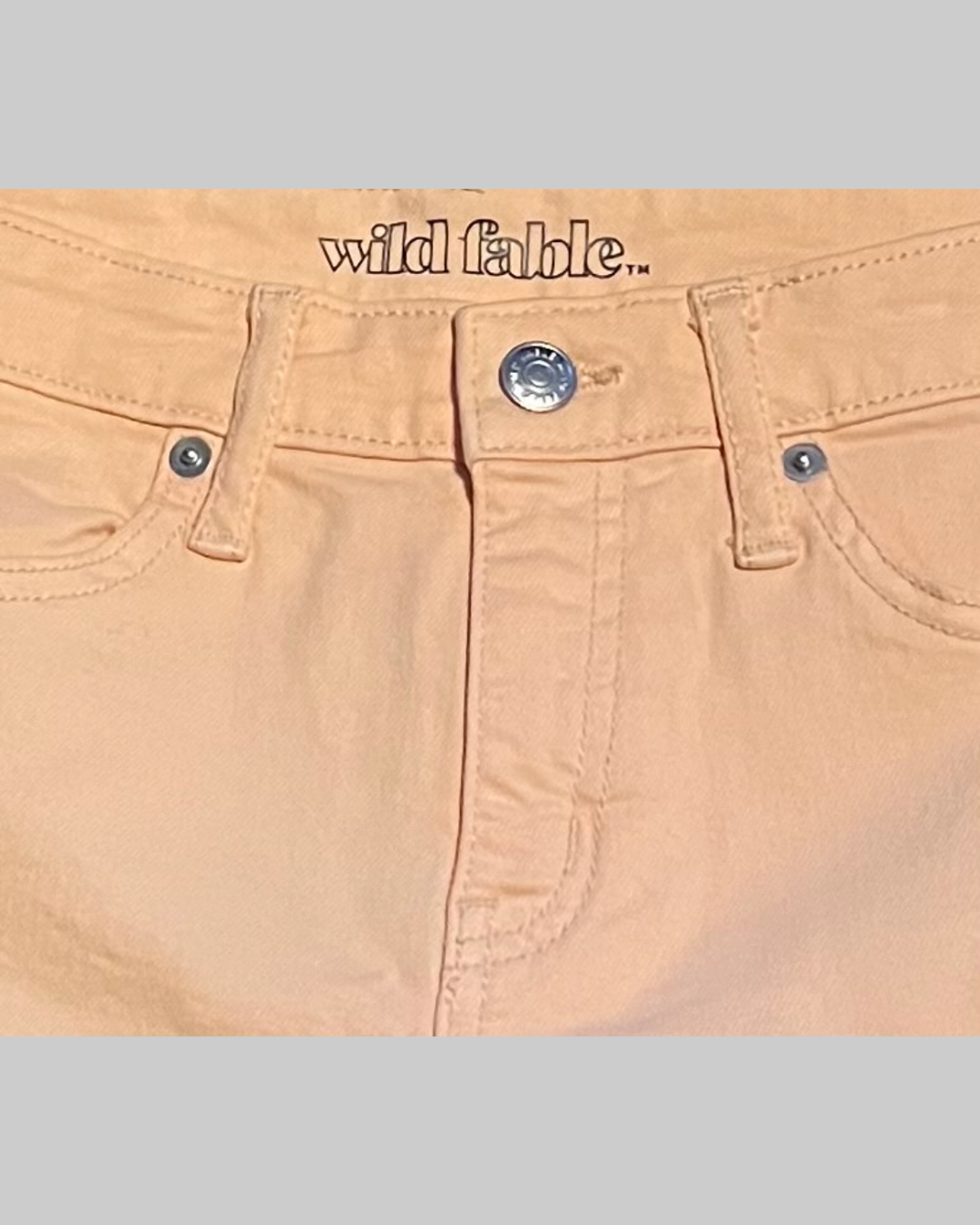 Wild Fable Peach Jeans Short
